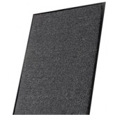 Crown Rely-On Olefin Light Traffic Wiper Mat - 4' x 10', Charcoal
